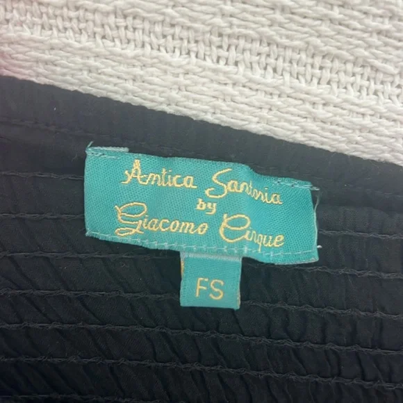 Spectacular Black Antica Sartoria off the shoulder dress - Picture 9 of 11